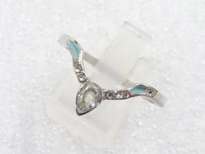 クリスタル　指輪(21.5号)